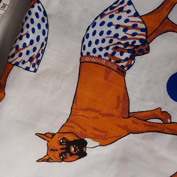 Hand Made Boxer Dog Wearing Boxers  Shorts Draw String Cloth Bag - Picture 8 of 9